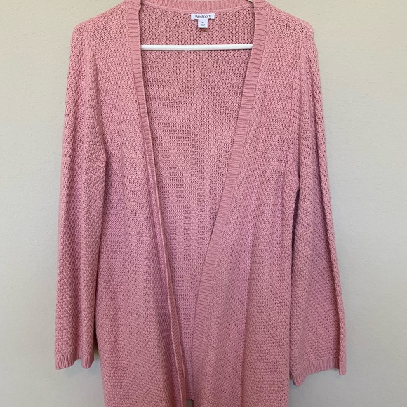 Mauve / Pink Cardigan Size M - Picture 2 of 5